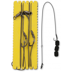 PRZYPON 6/0 BLACK CAT PELLET AND CHUNK RIG SHOR - 1