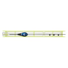 SPŁAWIK MIKADO ZESTAW 2.5g + ŻYŁKA: 0.14/0.12mm - 1